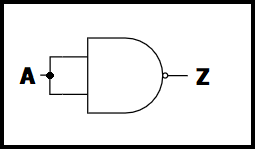 NAND回路を用いたNOT回路への変換